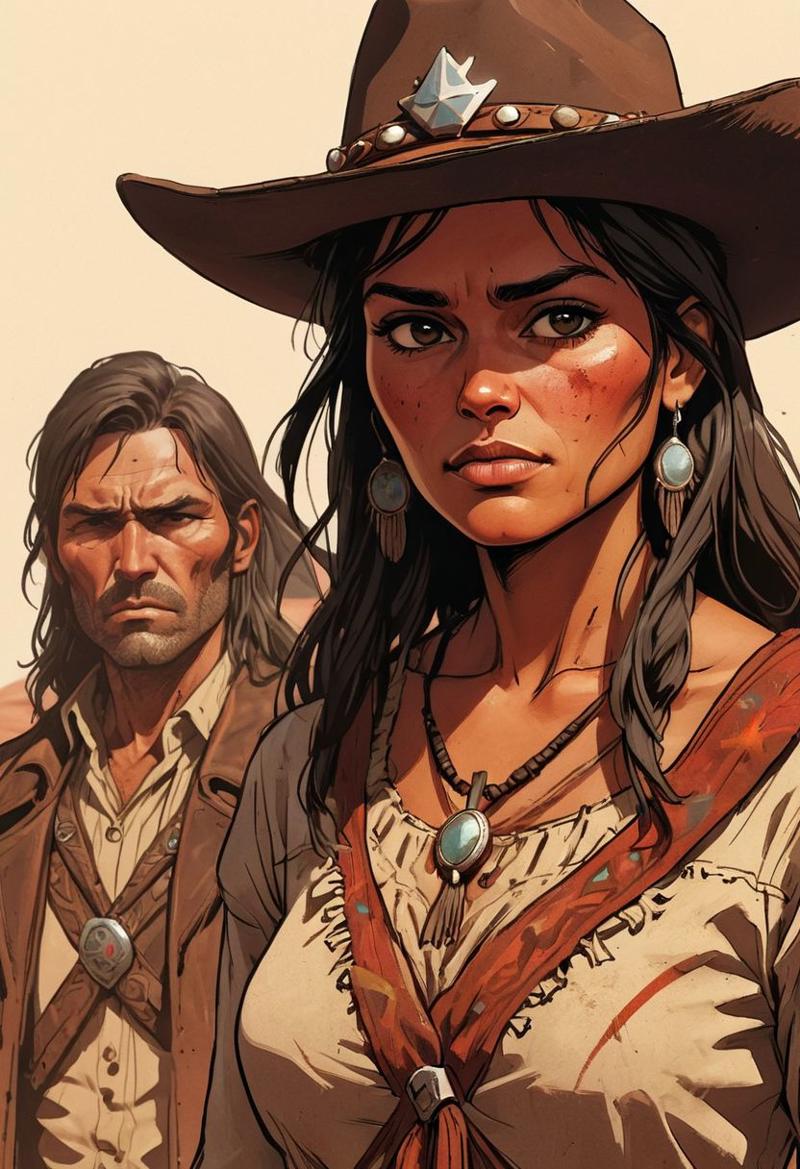 36898-2300186713-a page from comics, two people, red dead redemption meeting with indians Cheyenne, dark cowboy face, old cowboy, unshaved, beaut.jpg